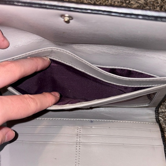 Vintage Authentic Coach Black Signature Wallet - Picture 7 of 10